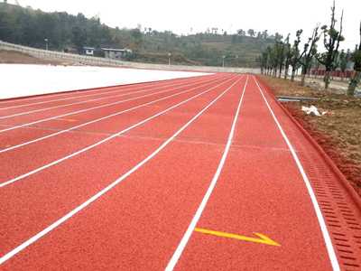 重慶塑膠跑道施工案例